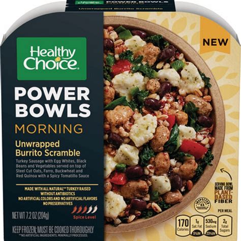 Healthy Choice Power Bowls now include breakfast options | 2018-07-27 ...