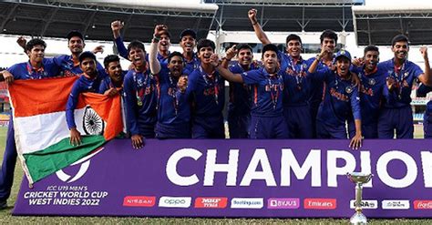 India won a record-extending fifth Under-19 World Cup title, beating ...