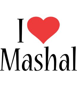 Mashal Logo | Name Logo Generator - Kiddo, I Love, Colors Style