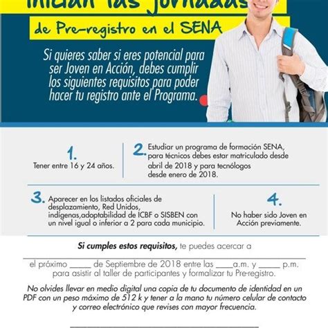 REQUISITOS PARA INGRESAR AL PROGRAMA JÓVENES EN ACCIÓN – Tintiando