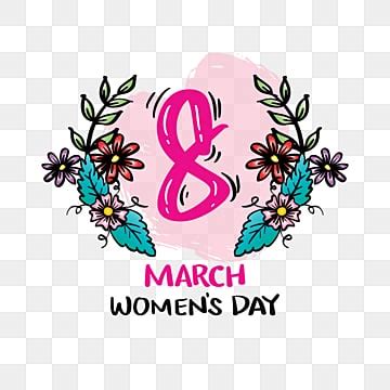 Womens Day 3d Vector, March 8 International Women Day 3d Text, Text ...