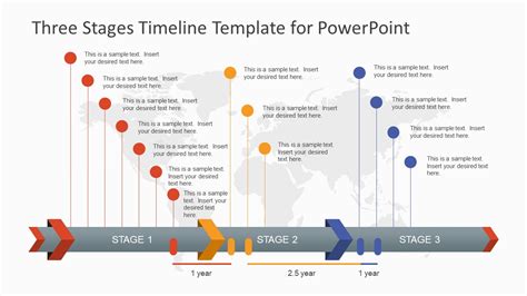 Timeline Template For Powerpoint Free