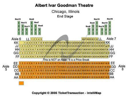 Goodman Theatre Seating Chart