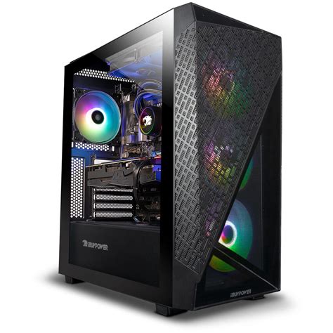 iBUYPOWER Slate 6 Mesh Gaming Desktop Computer SLATEMESH2080 B&H