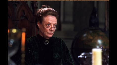 Amazing Maggie Smith as Professor McGonagall in Harry Potter impression! - YouTube