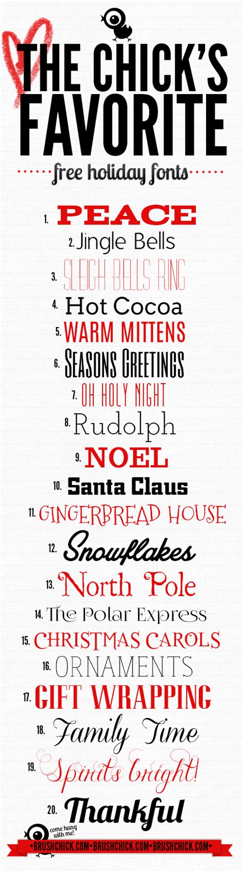 Free Font Fridays! – Holiday Themed | Holiday fonts, Scrapbook fonts, Christmas fonts