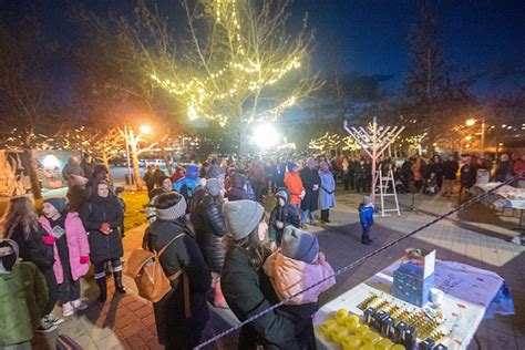 Nanaimo’s Jewish community lights the menorah for Hanukkah - Nanaimo ...