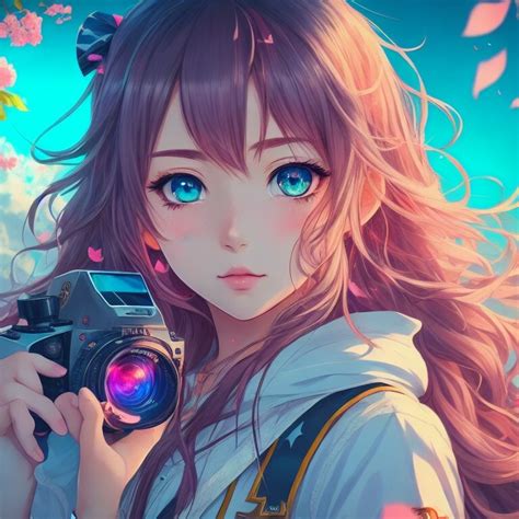 ArtStation - Cute anime girl | AI generated x3