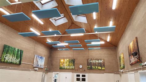 Wall and ceiling panels installed at Harehills Primary School Leeds ...