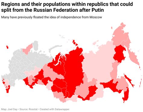 Mapped: What a post-Putin Russia could look like if underground resistance ousts regime | World ...