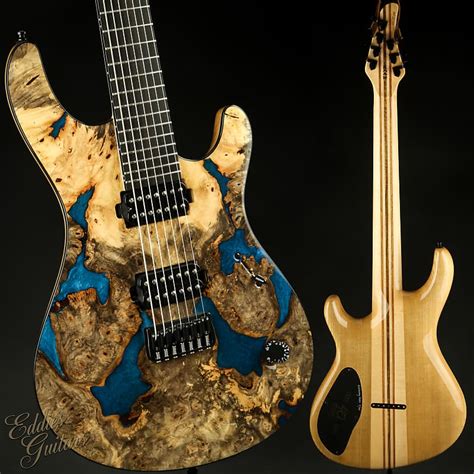 Mayones Regius 7 Buckeye Burl - 40th Anniversary #7 | Reverb Australia