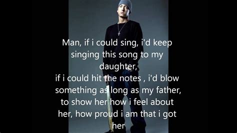 Eminem Hailie's song lyrics - YouTube