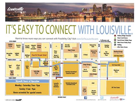 Downtown Map Of Louisville Ky