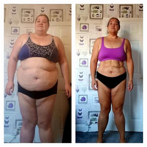 Obese woman sheds 10 stone through dieting and strength training