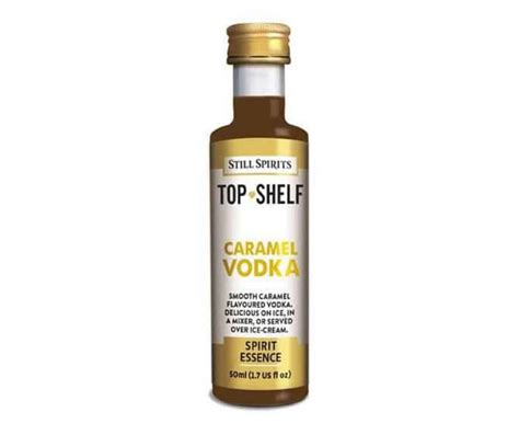 Top Shelf Caramel Vodka - Home Brew Supplies NZ (Loyalty Savings)