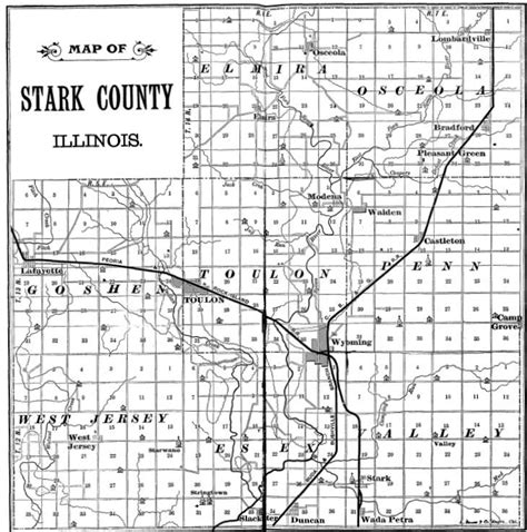 Stark County Map | Explore the History and Charm of Stark County