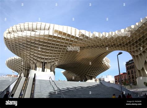 Metropol Parasol - modern architecture in the oldtown Stock Photo - Alamy