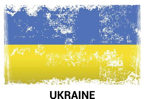 Ukraine flag design vector 14392232 Vector Art at Vecteezy