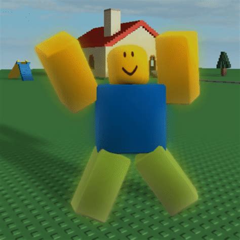 Roblox Character Doing Orange Justice Gif