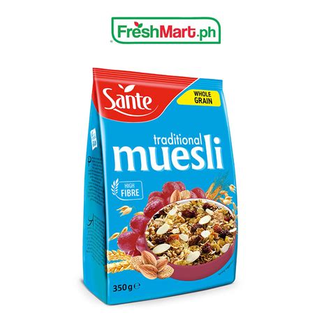 Sante Whole Grain Muesli 350G – Fresh Mart