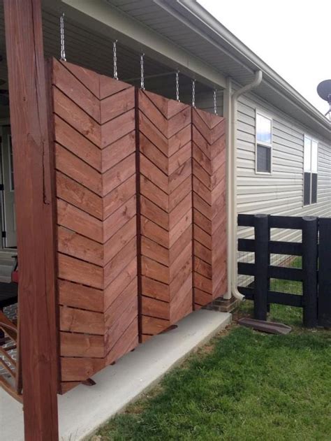 Wooden Privacy Fence Patio & Backyard Landscaping Ideas | Privacy fence designs, Backyard ...