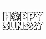 Free Happy Sunday coloring Page  Download Print Or Color Online For sketch template