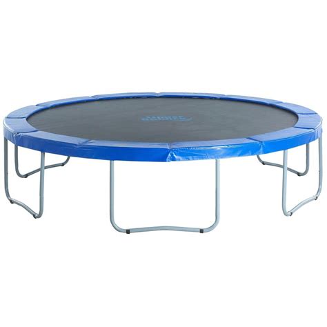 Upper Bounce 14 ft. Round Trampoline with Blue Safety Pad-UBT01-14 ...