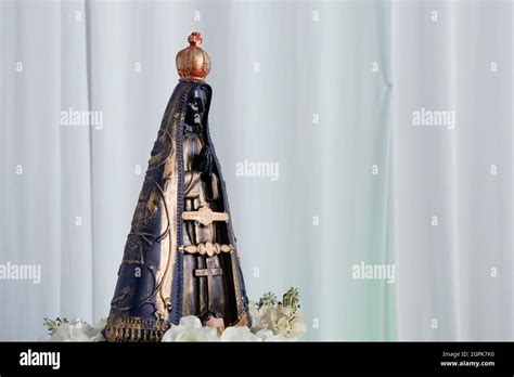 Statue of the image of Our Lady of Aparecida, "Nossa Senhora Aparecida Stock Photo - Alamy