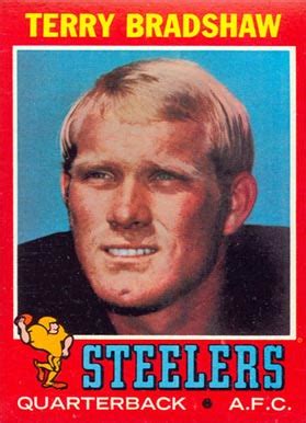 1971 Topps Terry Bradshaw Rookie Card: The Ultimate Collector’s Guide - Old Sports Cards