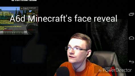 Real a6d Minecraft face reveal Real face reveal - YouTube