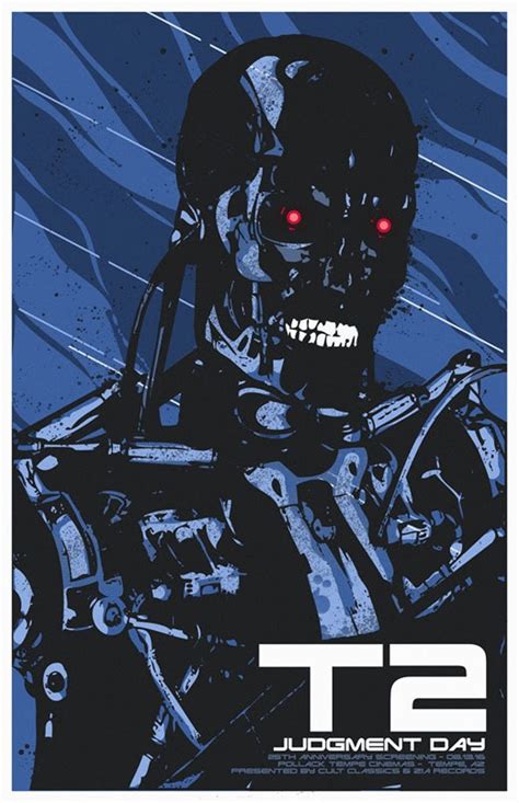 Terminator 2 T2 Endoskeleton 11 X 17 Horror Movie Art Print - Etsy