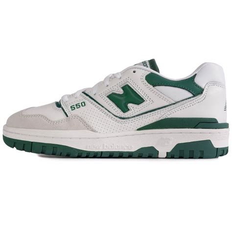 New Balance 550 - White/Green - BB550WT1