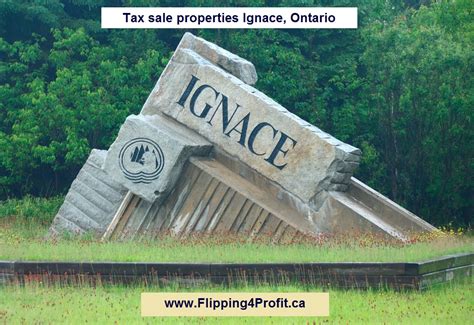 Tax sale properties Ignace, Ontario | Flipping4Profit.ca