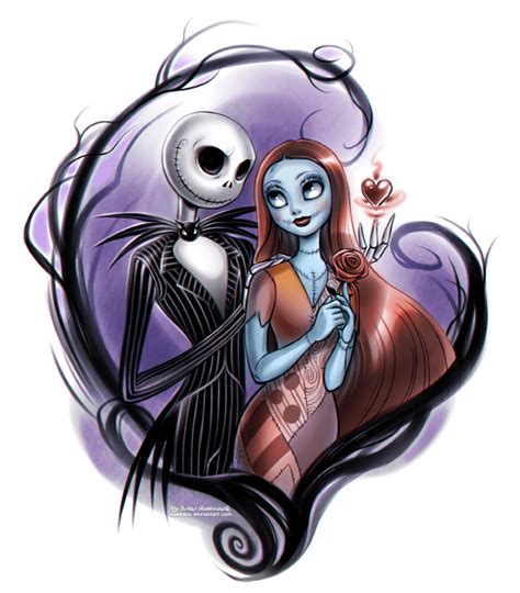 Jack Skellington and Sally Wallpapers - Top Free Jack Skellington and Sally Backgrounds ...