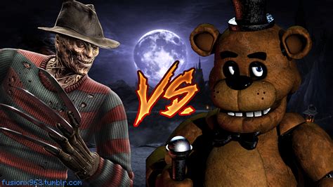 Freddy Krueger vs Freddy Fazbear by Hulk98 on DeviantArt