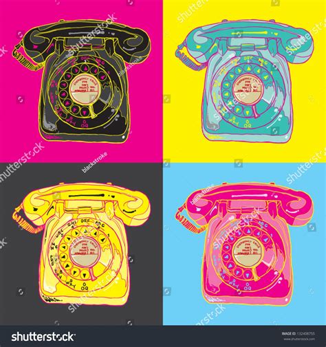 pop art telephone | Pop art, Art, Papier peint