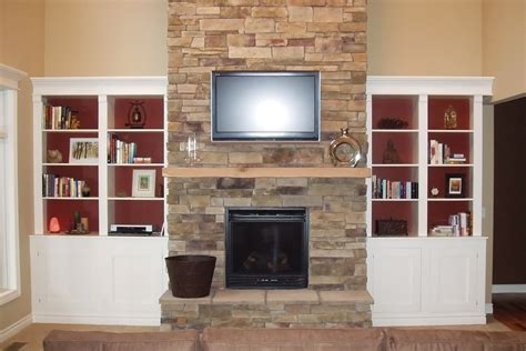 Pin by Evelyn Casey on Our dream home....? | Fireplace bookshelves, Fireplace built ins ...