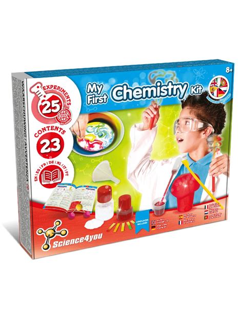 My First Chem Kit - Multilingual | Chemistry Set for Children Aged: 8+ | Science4you