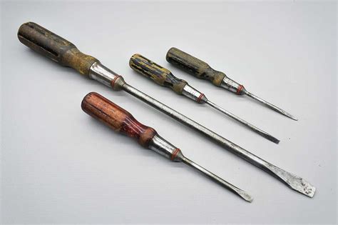 Stanley Screwdrivers Various sizes Four In Set - Tool Exchange