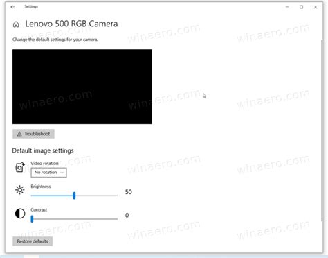 How to Change Camera Brightness and Contrast in Windows 10