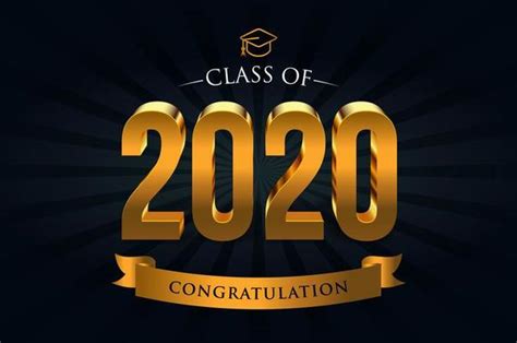 Class Of 2020 Vector Art, Icons, and Graphics for Free Download