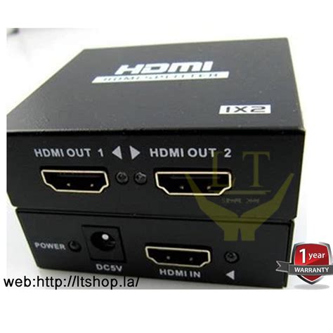 Hub HDMI 1in - out 2ports