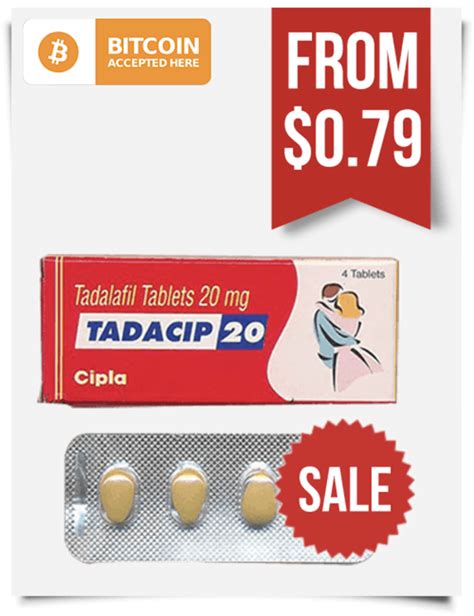 Order Tadacip 20 mg Tablets from India Online at CialisBit