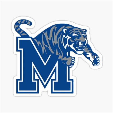 "University of Memphis - Memphis Tigers - UM Sticker" Sticker for Sale ...