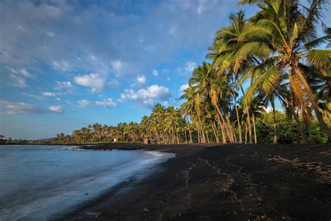 Punaluu Black Sand Beach Photograph by Greg Vaughn - Fine Art America