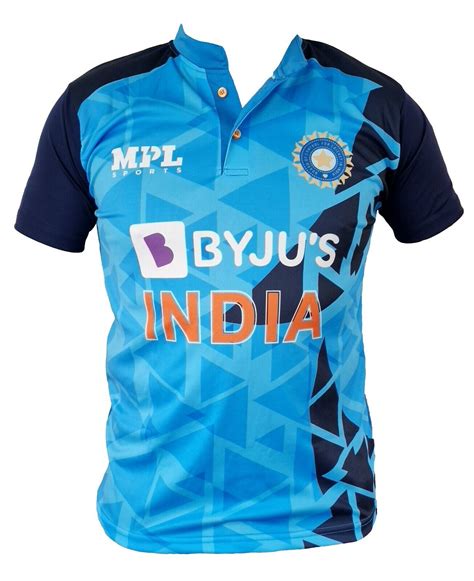 India Team Cricket Jersey 2023 2022 Indian Shirt Jersey IPL ODI T20 World Cup ...