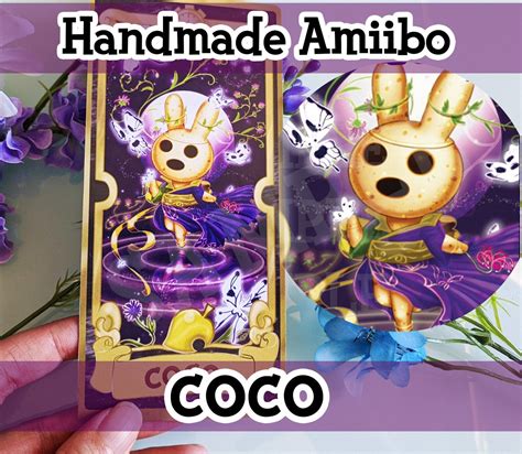 Coco Amiibo Animal Crossing Cardcaptors Style Card NFC | Etsy