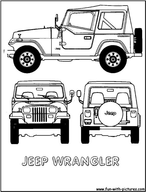 Jeep coloring pages | Cartoon jeep, Jeep drawing, Jeep coloring pages