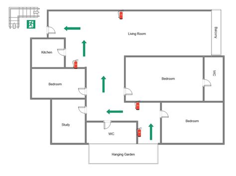 Free Online Evacuation Plan Maker with Templates