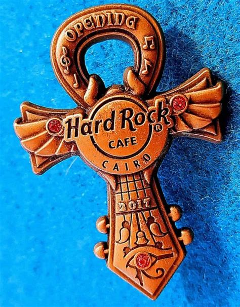 CAIRO GRAND OPENING EGYPTIAN ANKH KEY OF LIFE HIEROGLYPHICS Hard Rock Cafe PIN $69.99 - PicClick